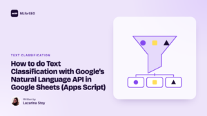 featured text classification with google natural language api in google sheets