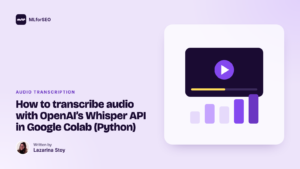 featured how to transcribe audio with openais whisper api in google colab pytho