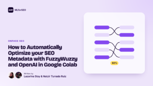featured how to automatically optimize your seo metadata with fuzzywuzzy and op