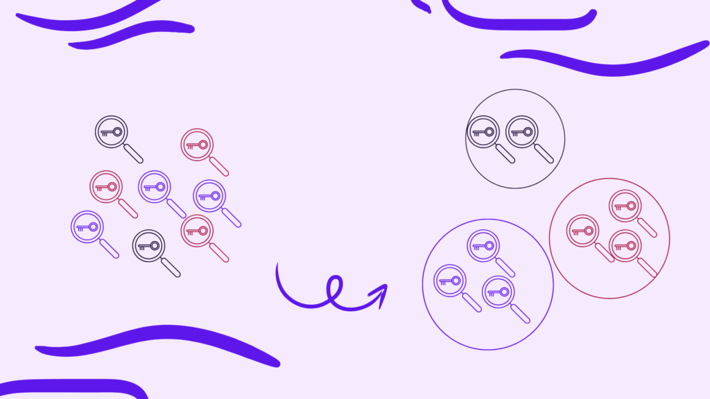 Different ways to Map Keywords to topics with Supervised and Unsupervised ML approaches