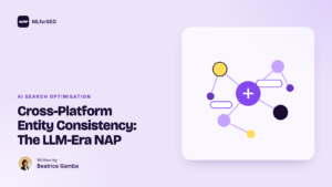 featured cross platform entity consistency the llm era
