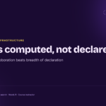 Trust isn't a schema field: how machines decide to believe you