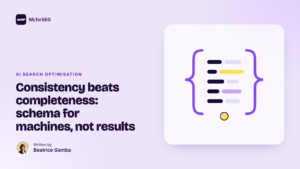 featured consistency beats completeness structured data