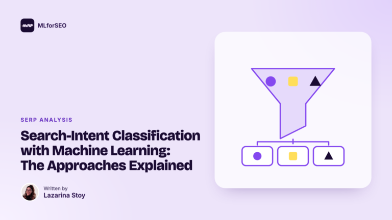 featured search intent classification with machine learning approaches