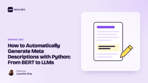 featured automatically generate meta descriptions python