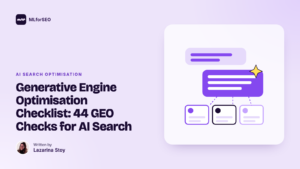 featured geo checklist
